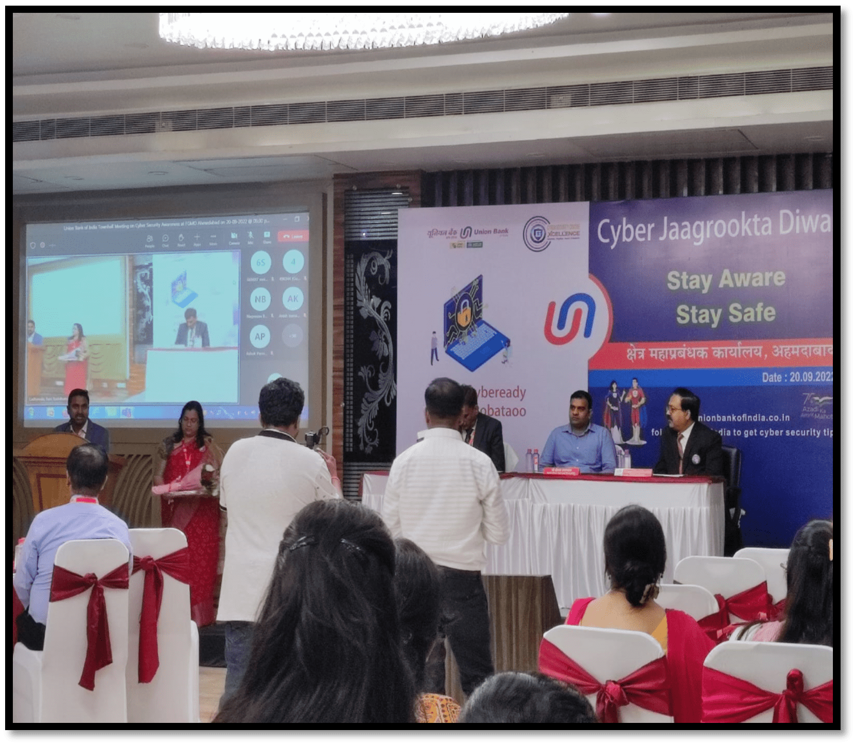 GTU-GSET Conducted Cyber Security Sessions for Union Bank of India
